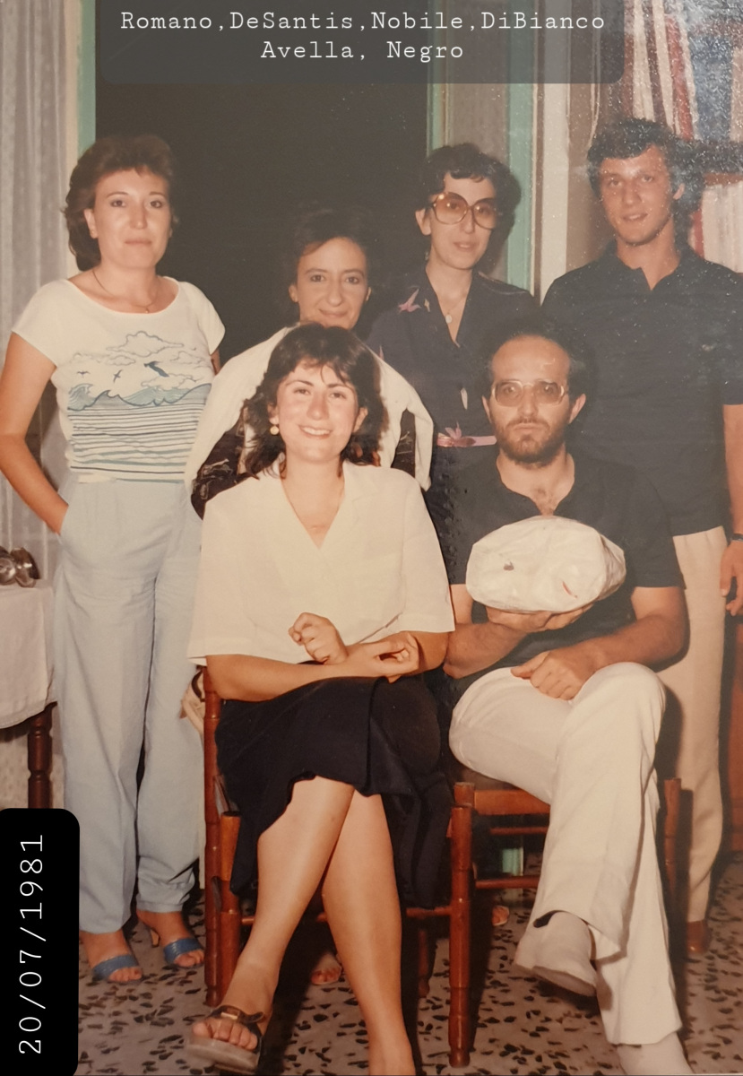 20 luglio 1981 - Discussione tesi di laurea (relatore Alberto Apostolico, Correlatore: Renato Capocelli) (Lia Avella)